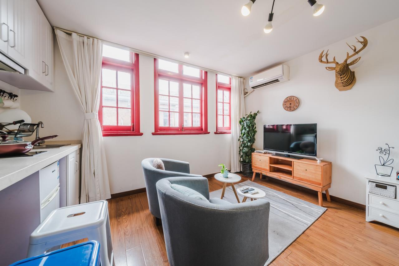 Cozy Apartment Best Location 302 Шанхай Экстерьер фото