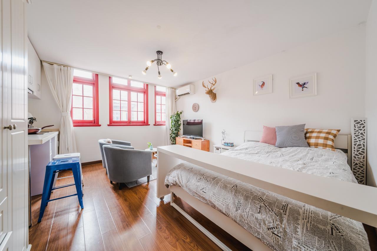 Cozy Apartment Best Location 302 Шанхай Экстерьер фото