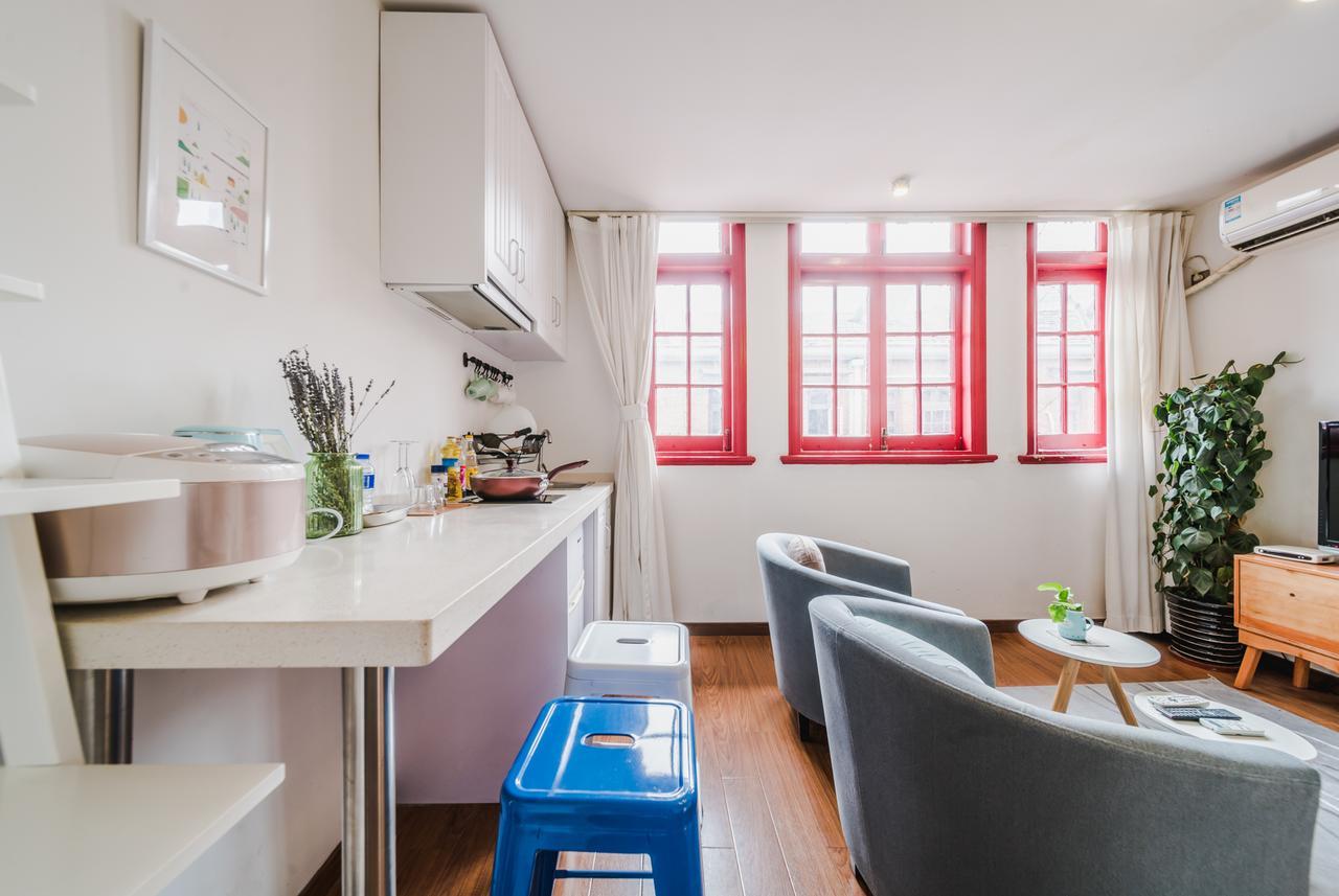 Cozy Apartment Best Location 302 Шанхай Экстерьер фото