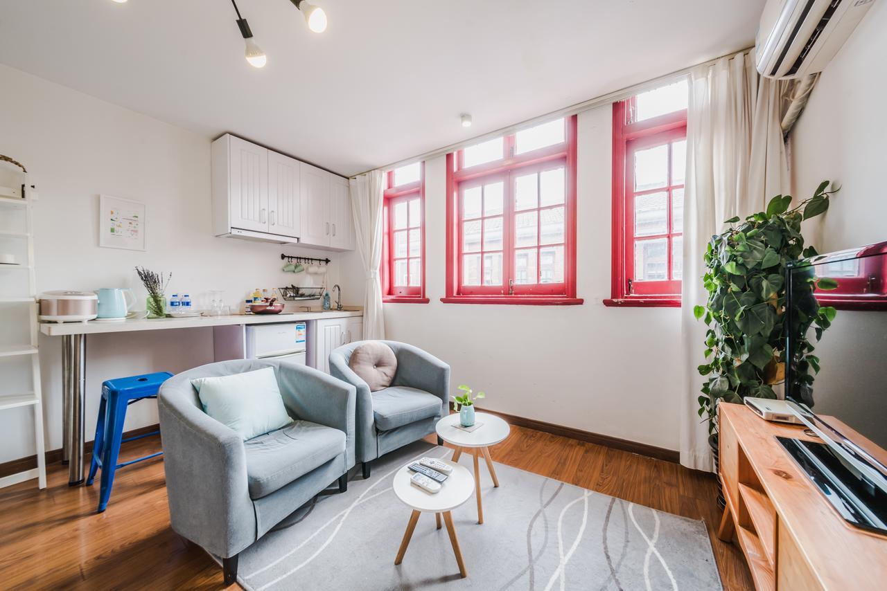 Cozy Apartment Best Location 302 Шанхай Экстерьер фото