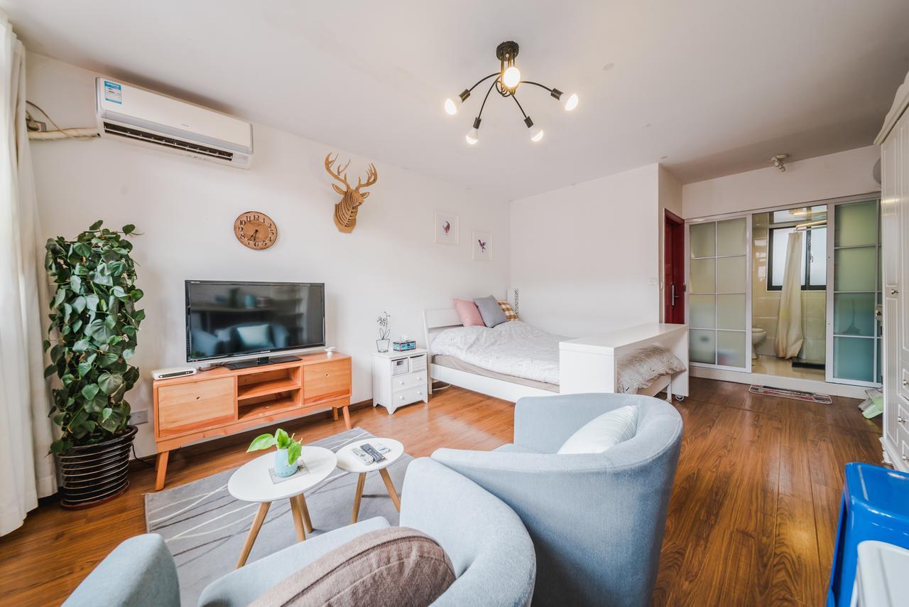 Cozy Apartment Best Location 302 Шанхай Экстерьер фото